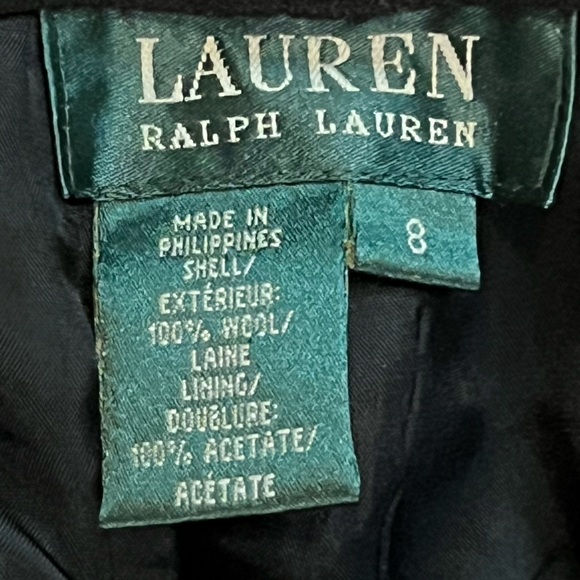 Lauren By Ralph Lauren Wool Dress Slacks Women's 8 - Picture 5 of 5